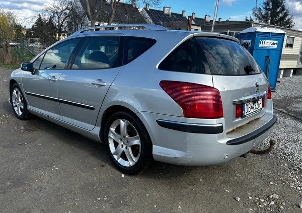 Peugeot 407 cena 2700 przebieg: 383000, rok produkcji 2005 z Wrocław małe 137